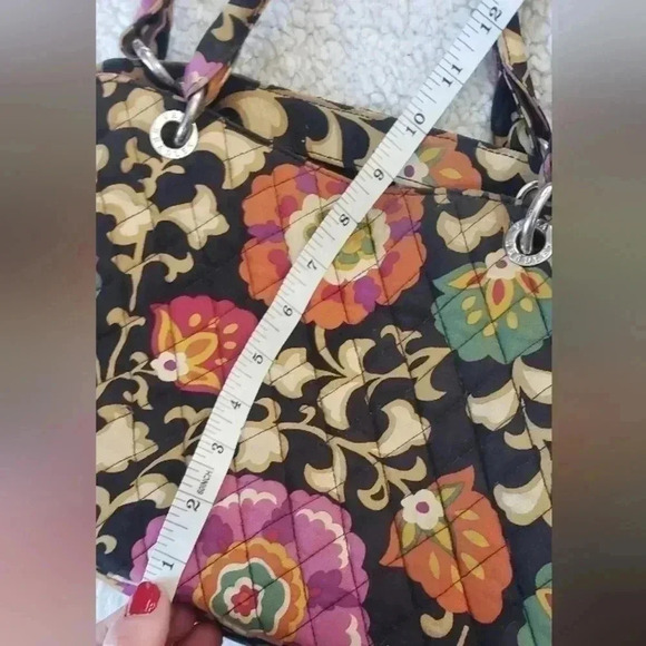 Genuine Vera Bradley Tote purse retired pattern Suzani - Picture 3 of 4
